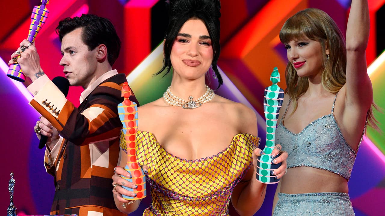 Harry Styles, Taylor Swift, Dua Lipa y los demás ganadores de los Brit Awards 2021