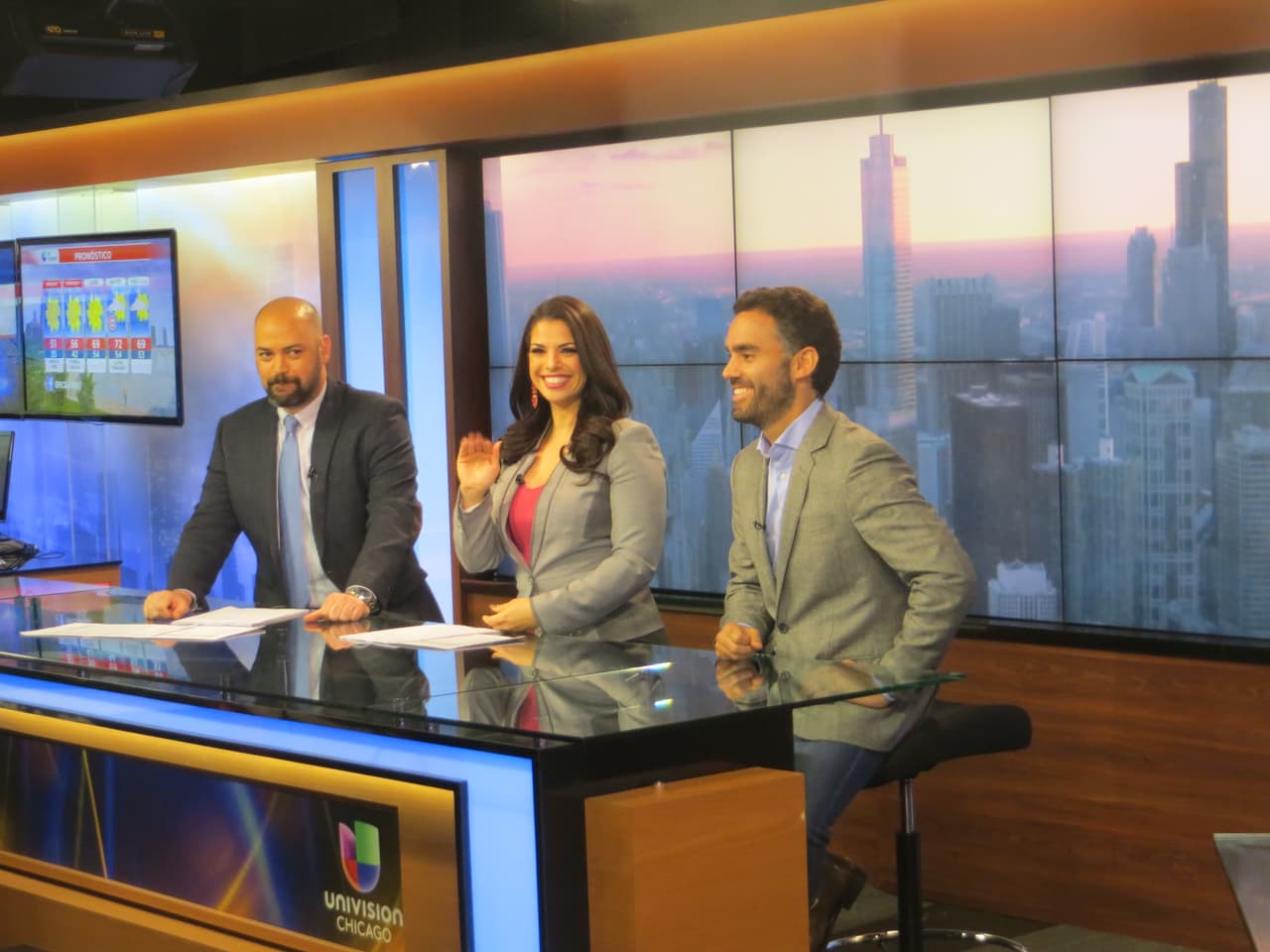 Acevedo estaba muy contento de visitar la ciudad.