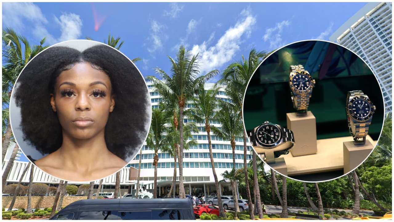 Arrestan a una mujer acusada de drogar y robar Rolex a hombres en varias ciudades de Miami-Dade
