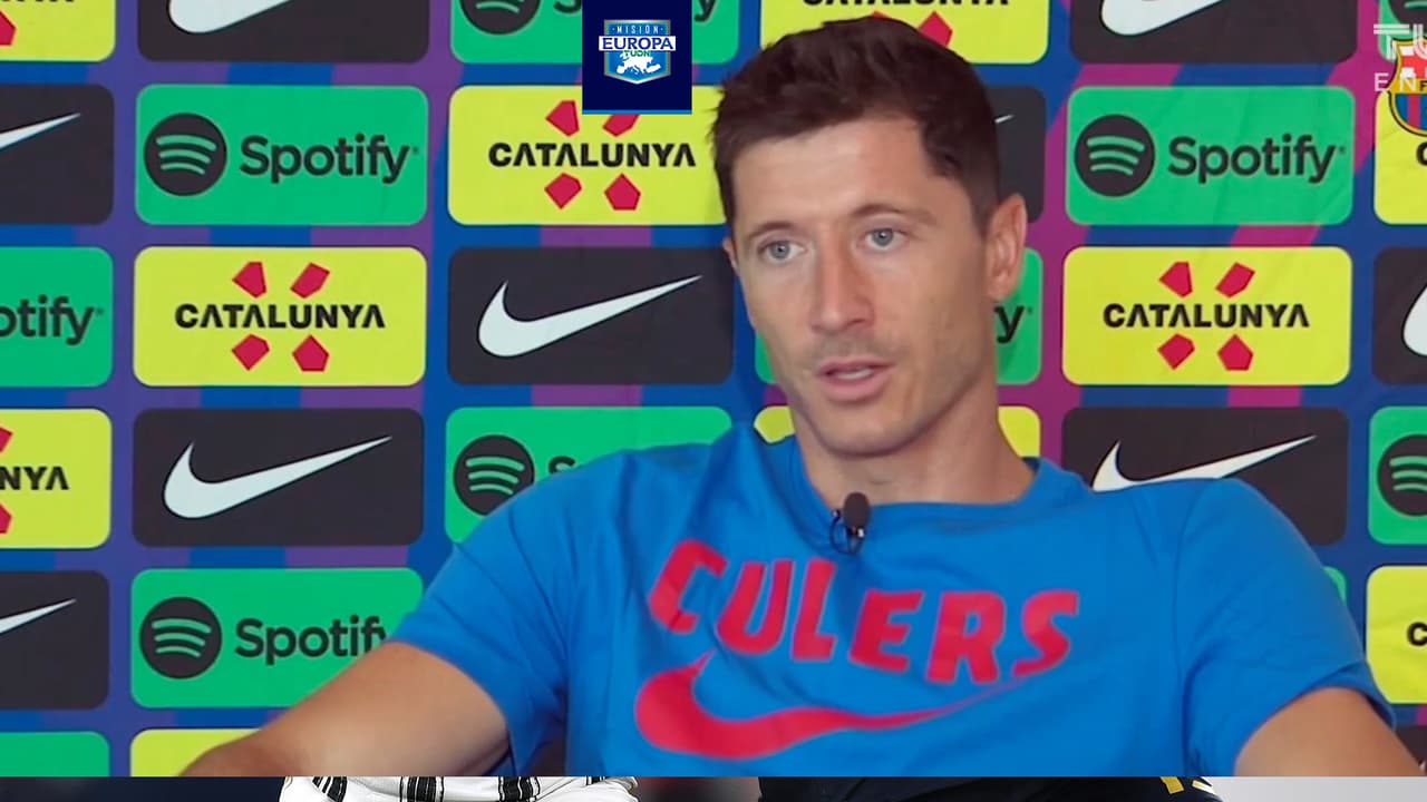 Lewandowski: "No fue fácil, pero siempre quise jugar en La Liga"