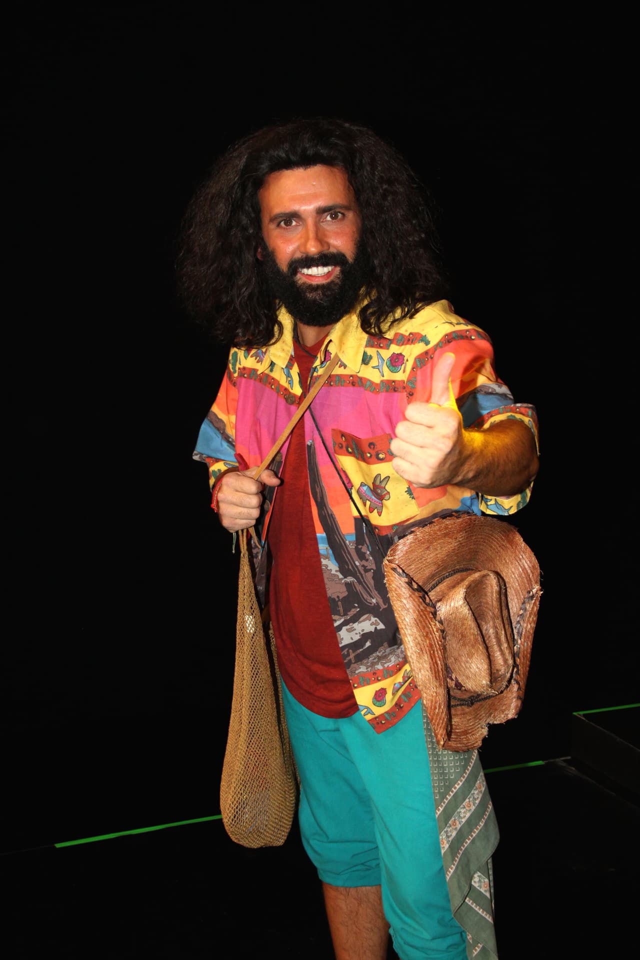 No hay mejor guía de turistas en el pueblo que 'Juancho López', personaje interpretado por Ricardo Margaleff.