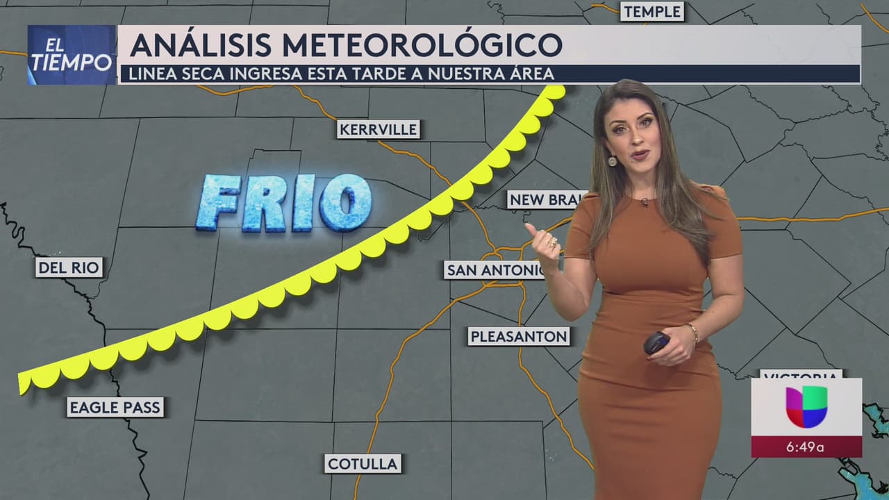 Sensaciones de hasta 37 grados: llegará un frente frío a San Antonio