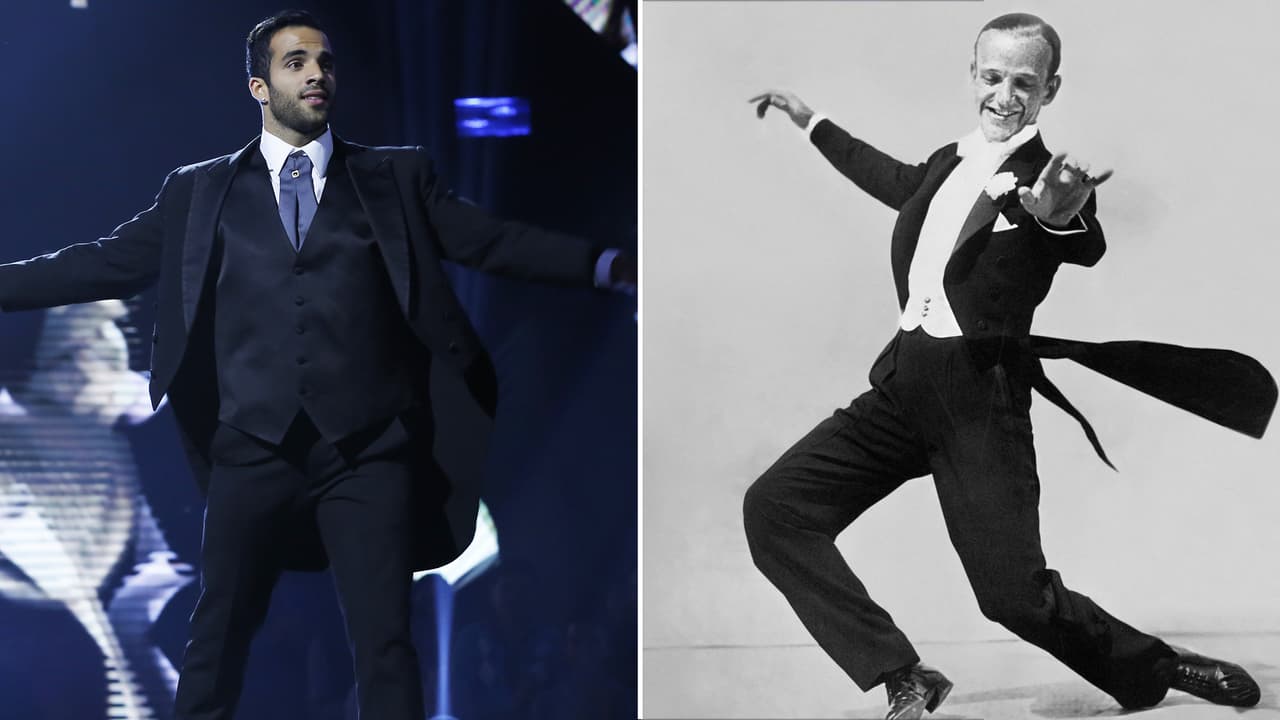 La elegancia de Danell Leyva es muy comparable al gran Fred Astaire.