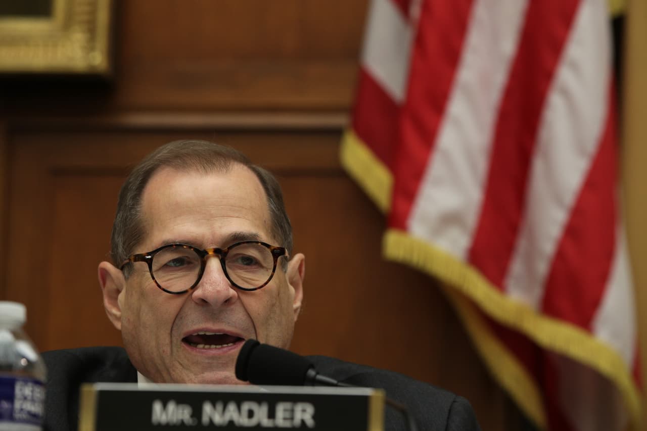 Jerry Nadler. "Personalmente, creo que el presidente debería ser procesado", dijo Nadler al presidente de WNYC, Brian Lehrer.