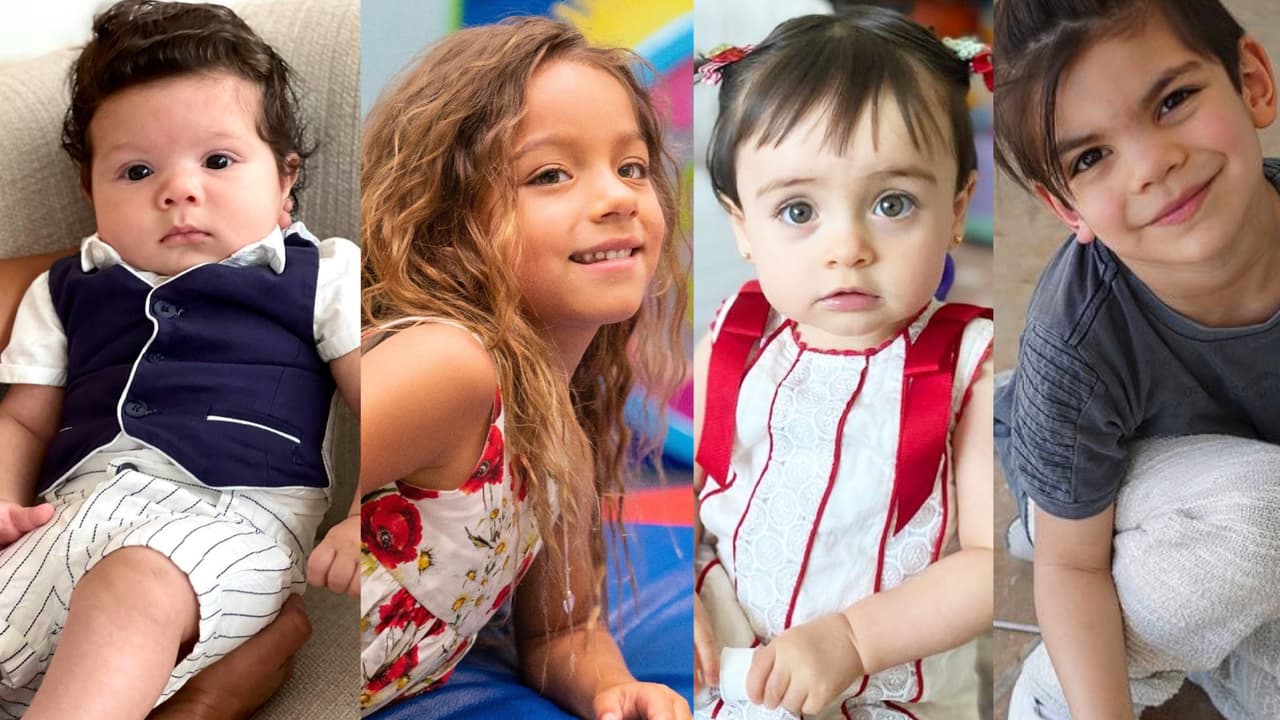 Los momentos más tiernos de bebés y niños famosos de 2021 (una se graduó antes de los 2 años)