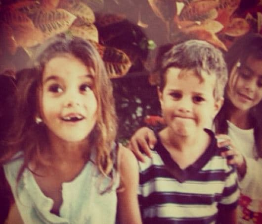 Esta peque parece muy sorprendida en esta foto.