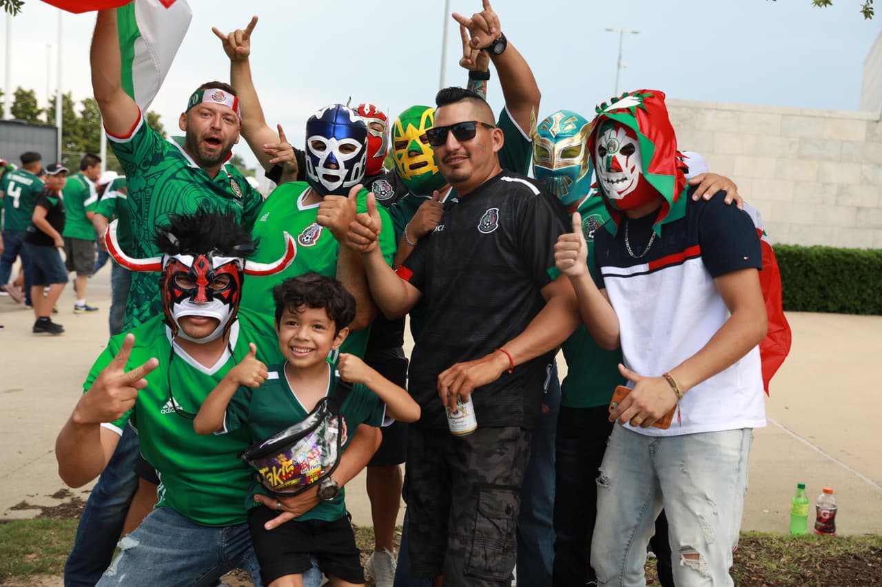 Aunque la fiesta fue de los mexicanos.