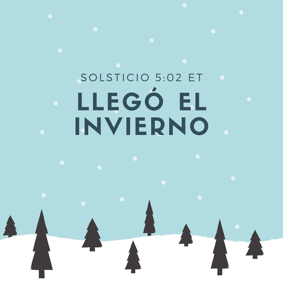 Aunque ya lo estábamos sintiendo, 
<a href="https://www.univision.com/shows/despierta-america/dias-mas-cortos-llego-el-invierno-y-albert-martinez-nos-dice-todo-lo-que-implica-video">el invierno oficialmente llegó</a> esta semana, y nuestro Albert Martínez nos dijo todo lo que implica esta bella estación del año.