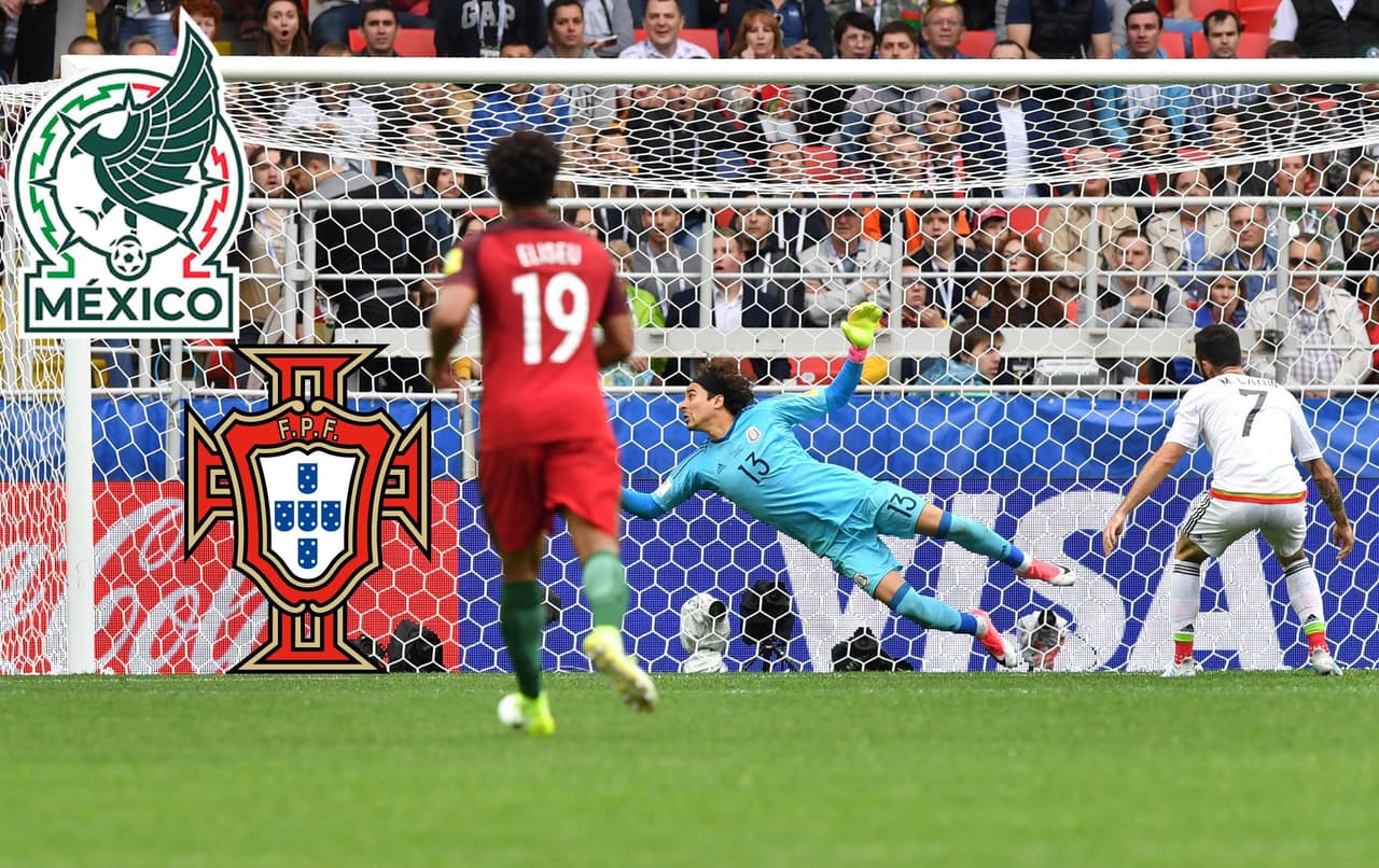 México, Portugal y los sobrevivientes de la última vez que jugaron