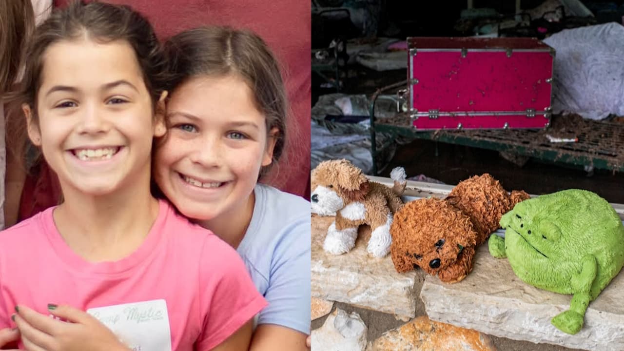 Mueren nietas de famoso periodista en inundaciones: así quedó el campamento en que estaban