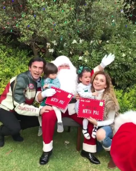 Tanto Elizabeth Álvarez como Jorge Salinas han compartido imágenes de sus hijos desde que nacieron.