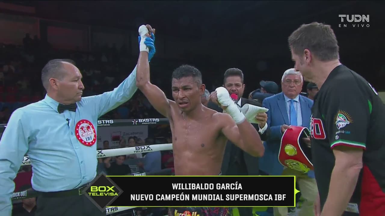 Willibaldo García, polémico campeón Supermosca del FIB