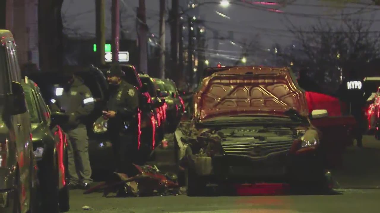Esposa de conductor muere tras accidente de auto en Queens