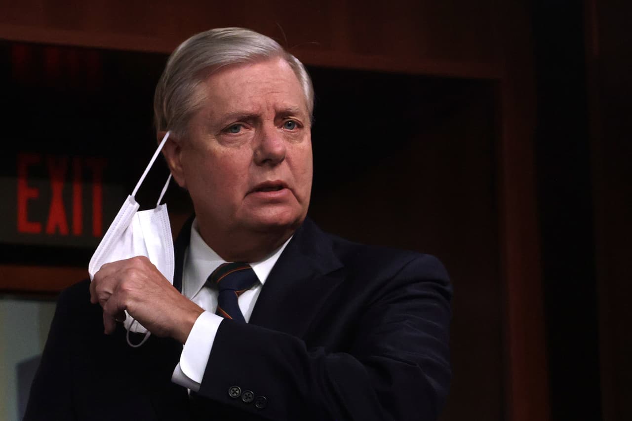 El senador Lindsey Graham dice que el Partido Republicano no tiene futuro sin Trump