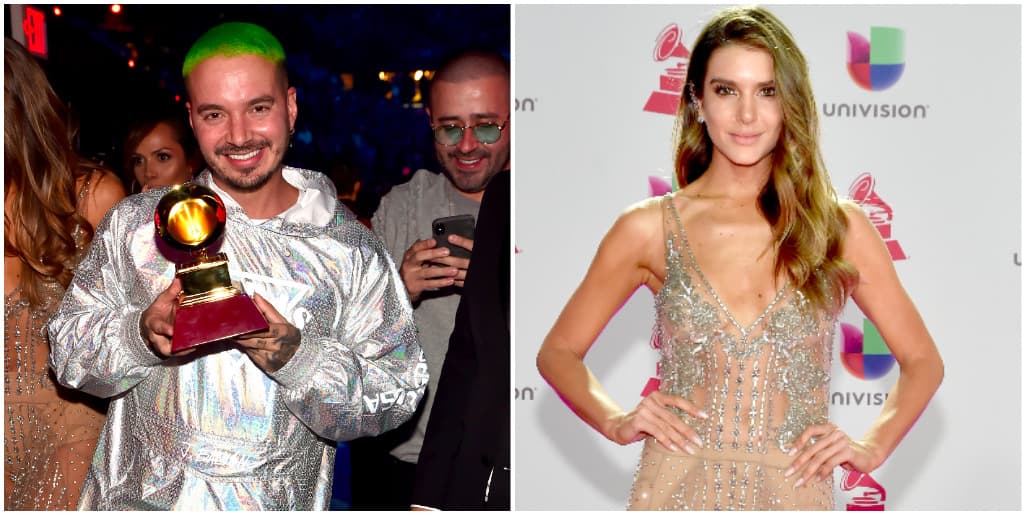 J Balvin y Valentina Ferrer, eligieron el escenario de Latin GRAMMY para ser vistos juntos por primera vez.