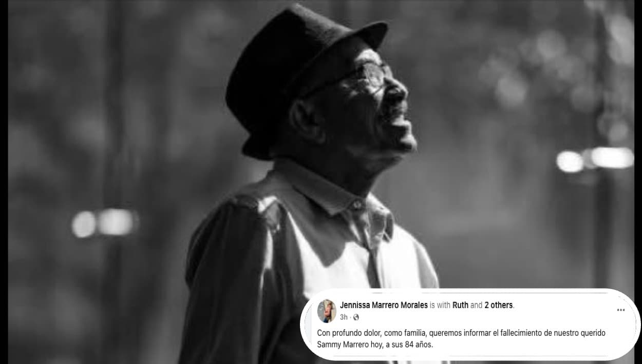 "Nadie se atreva a llorar": muere Sammy Marrero el intérprete del legendario éxito 'La cuna blanca' 