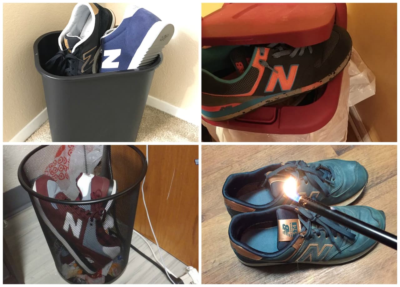 Quemar unos tenis New Balance se ha convertido en la nueva manera de protestar contra Donald Trump