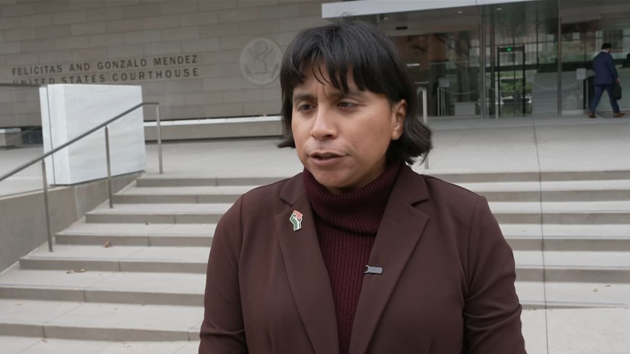 Erin Petra Escobar demanda al gobierno por $10 millones tras violento arresto en manifestación contra ICE