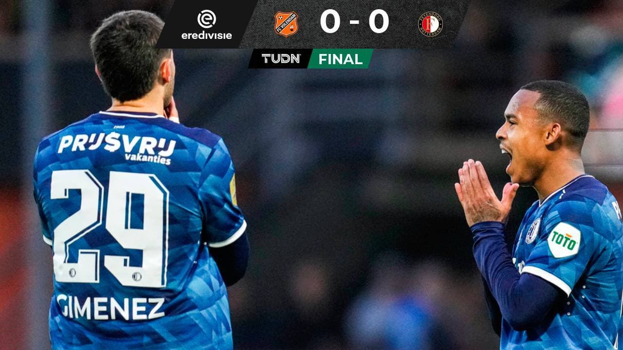 ¿Crisis? Santi Giménez hilvana partidos sin gol con Feyenoord