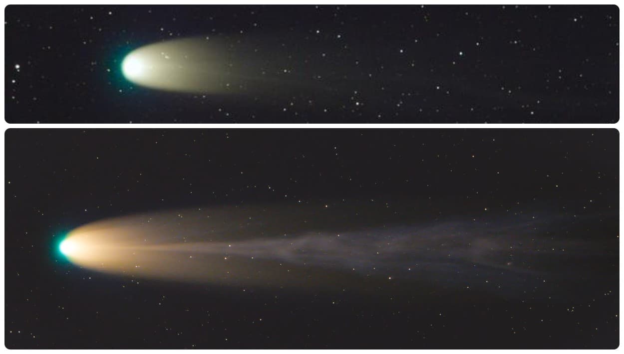 Captan en Puerto Rico un cambio que hace más "notable" la cola del cometa Leonard