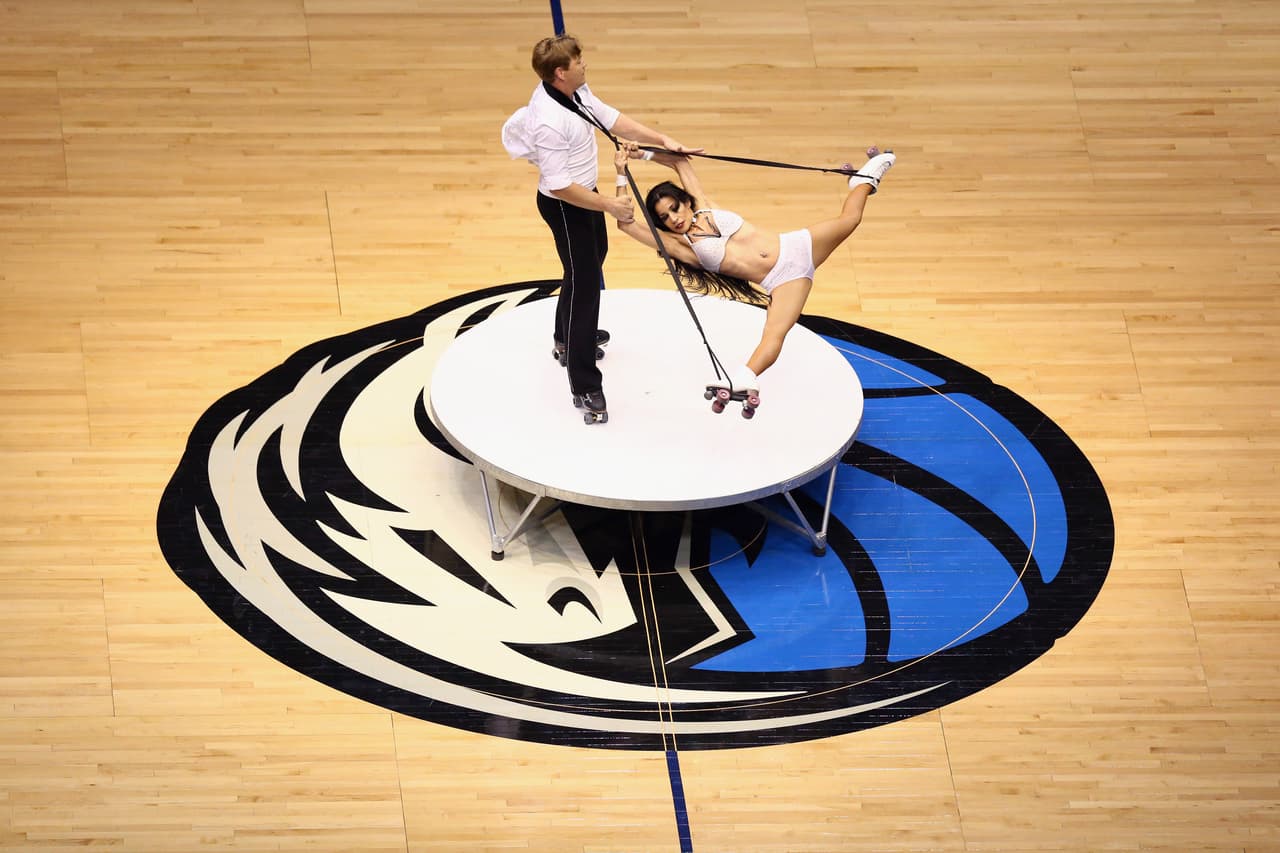 Los acróbatas Karoly and Ana Zeman dejaron a todos con la boca abierta