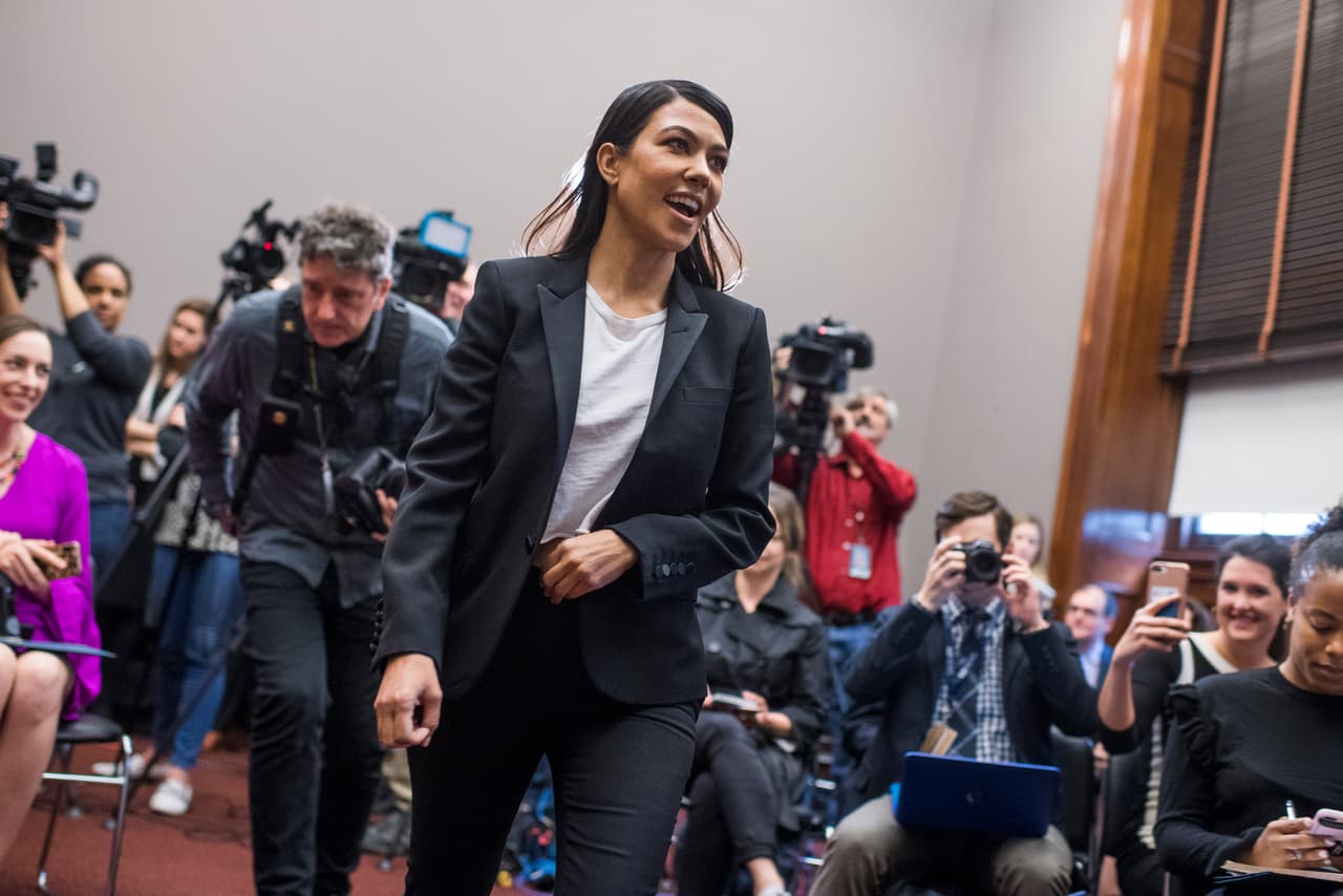 La celebridad estuvo acompañada por las cámaras del 'reality' show ‘Keeping Up With the Kardashians’.