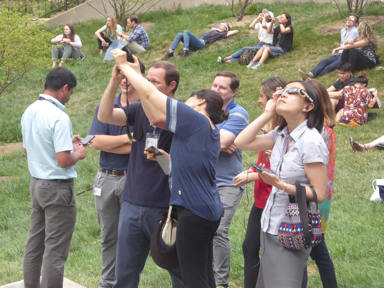 Pese a que no se hizo de noche, si se oscureció un poco.