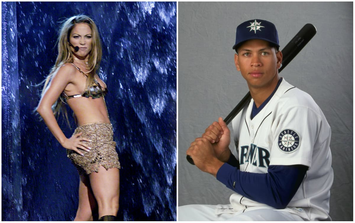 En ese entonces, Jennifer Lopez tenía 29 años y A-Rod 23.