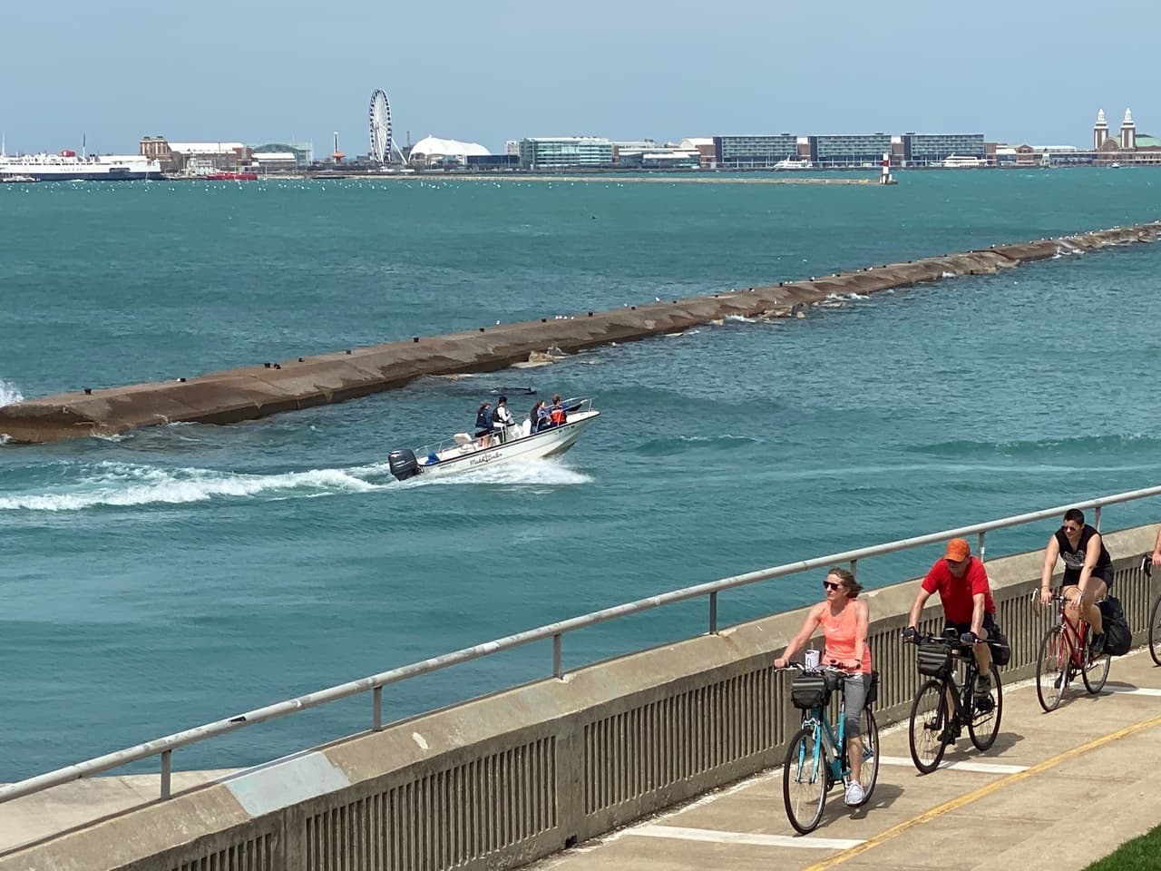Habitantes de Chicago así disfrutaron del calor