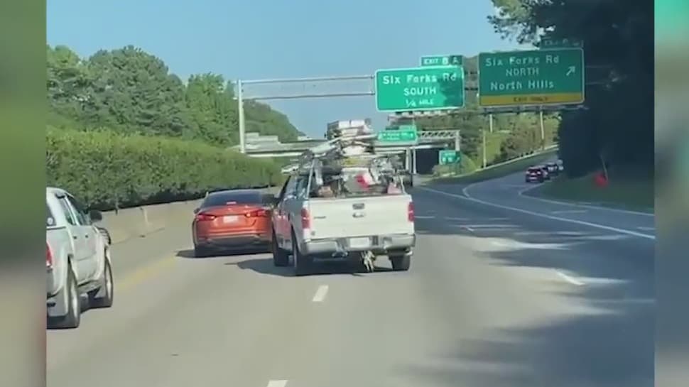 Un incidente de furia al volante es grabado en video  