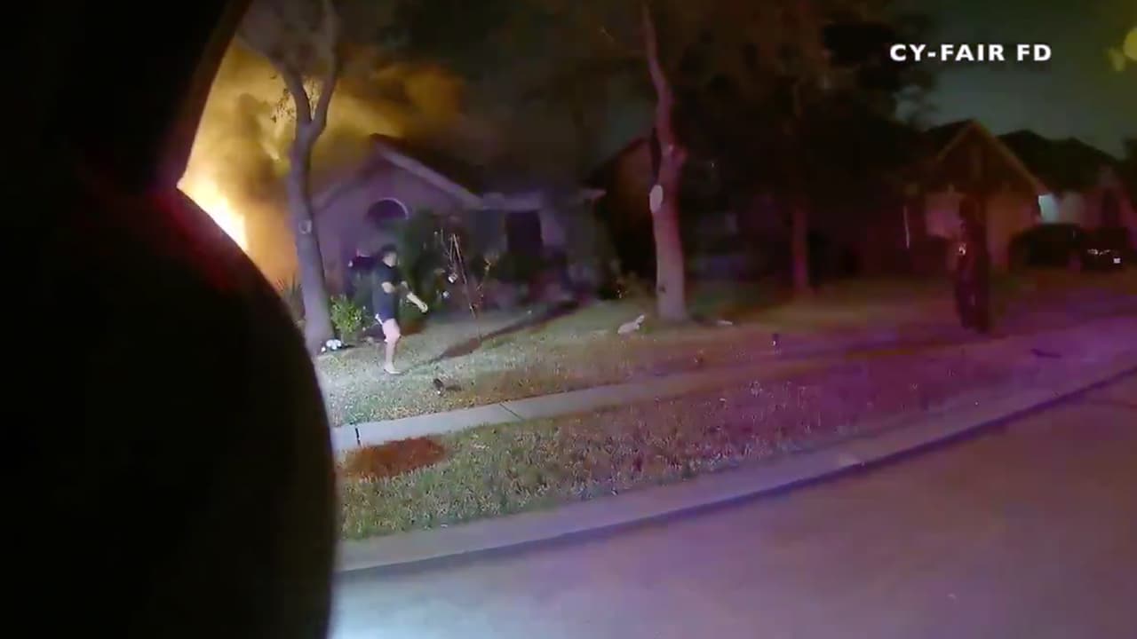 El siniestro se registró en una vivienda ubicada en la cuadra 21500 de Wellsford Glen Drive.