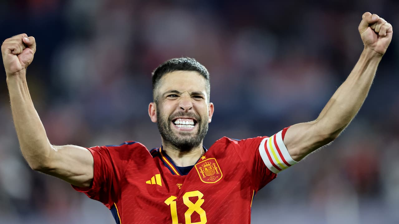 Jordi Alba se retira de la Selección de España