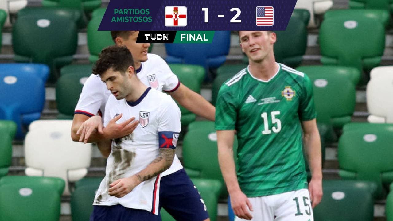 Pulisic y Reyna dan triunfo a Team USA sobre Irlanda del Norte