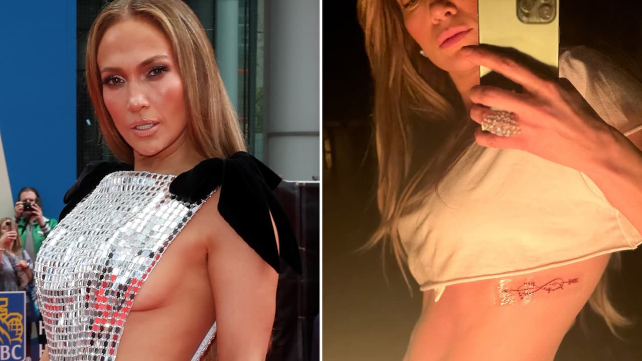 ¿JLo borró el tatuaje en honor a Ben Affleck? El ‘vestido de la venganza’ lo dejó al descubierto