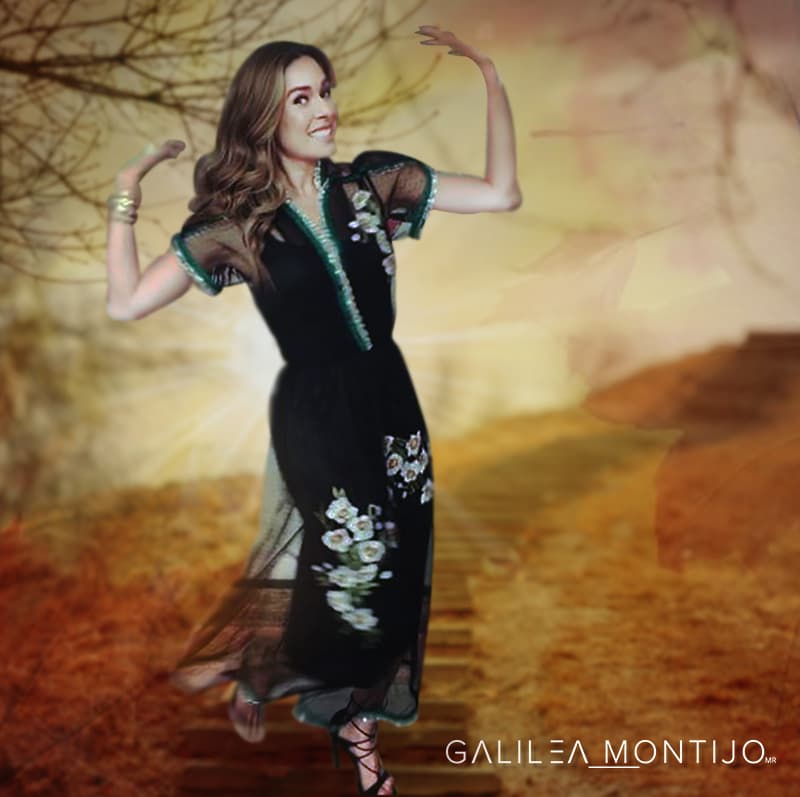 La sonrisa de Galilea Montijo es el mejor accesorio que ella siempre lleva. ¡Nunca olvides sonreírle a la vida!.