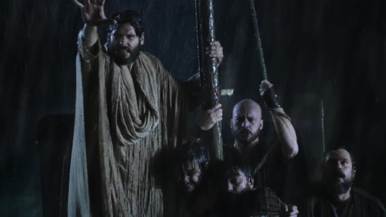 En medio de su viaje a Gerasa, Jesús y sus apóstoles se vieron atrapados en medio del mar por una tempestad. Al ver el peligro, el hijo de Dios detuvo las fuertes olas y la lluvia.