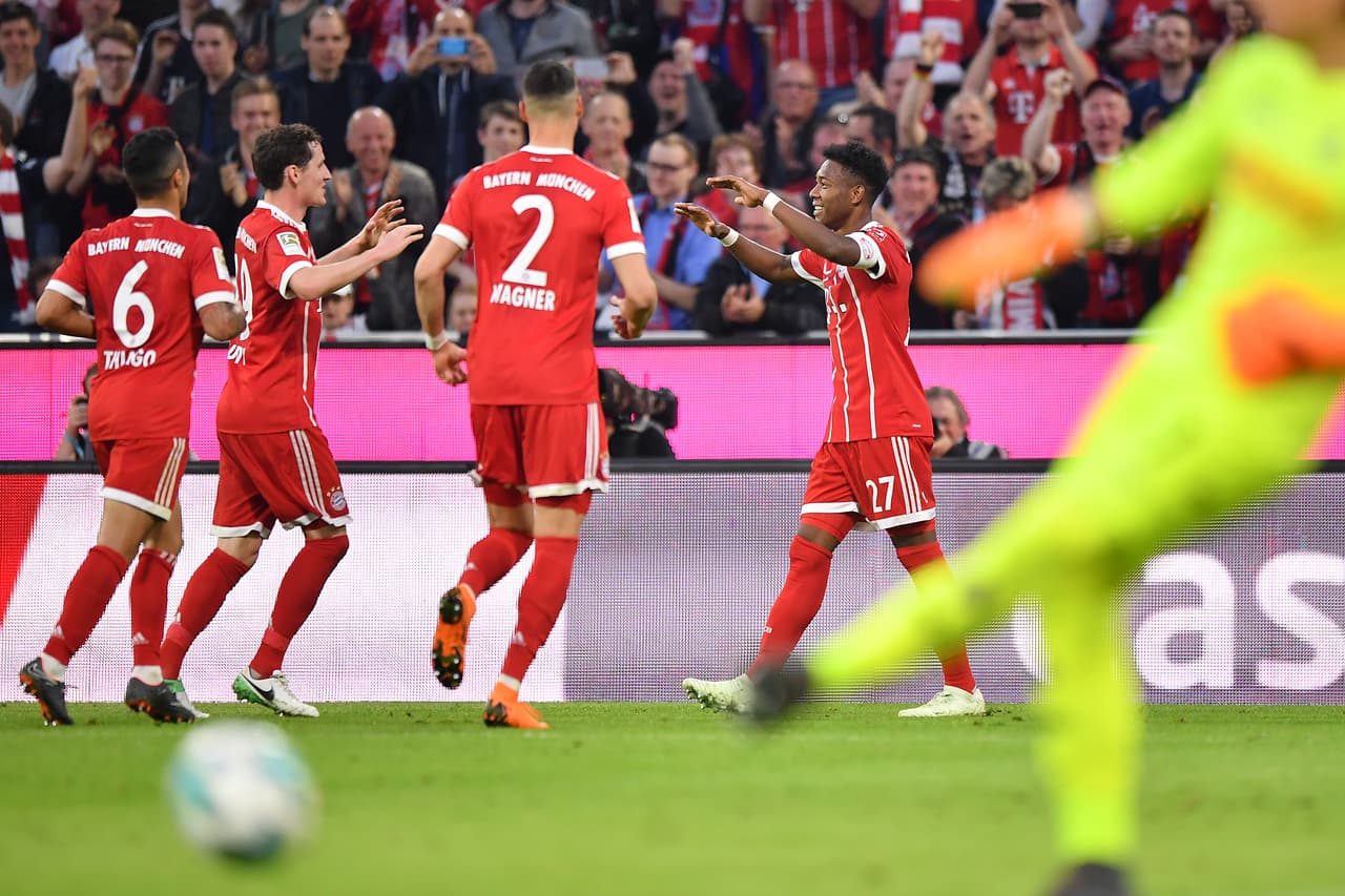 Sin duda, el mejor gol de la noche en el Allianz Arena.