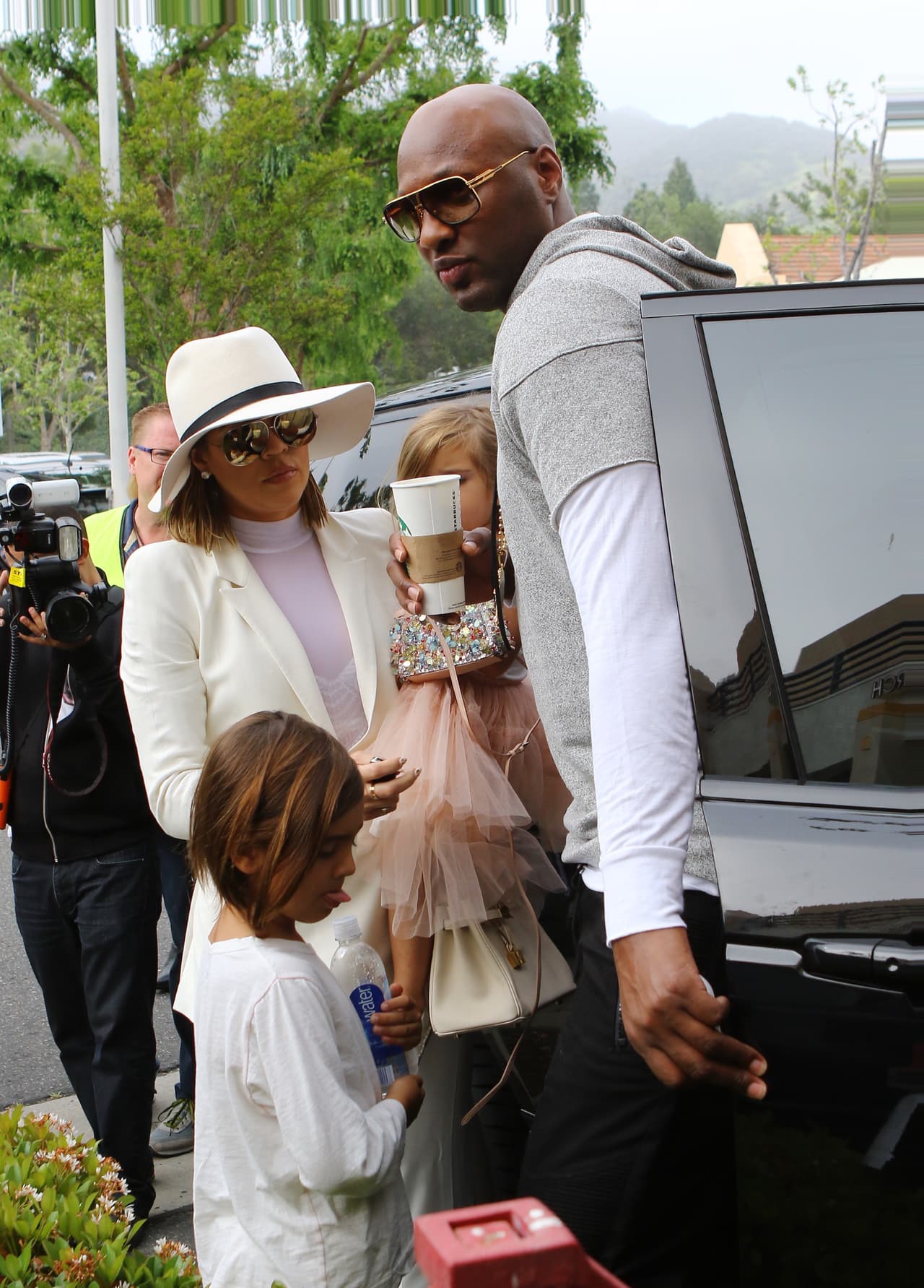 La Kardashian fue captada en modo conquistador el pasado fin de semana.