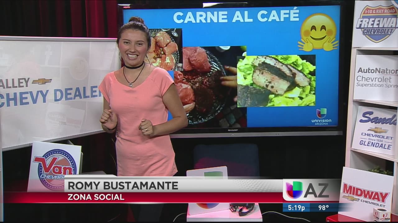 Una interesante receta en las redes sociales de Univision Arizona