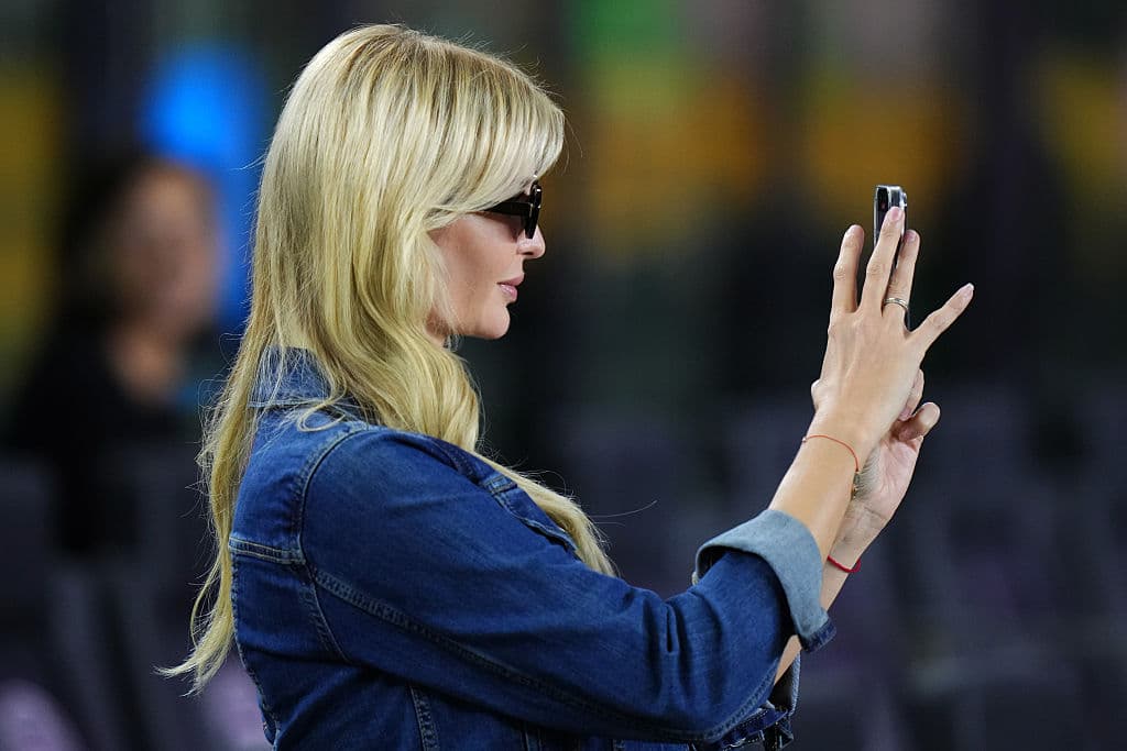Ivanka Trump va al estadio para ver jugar a Messi