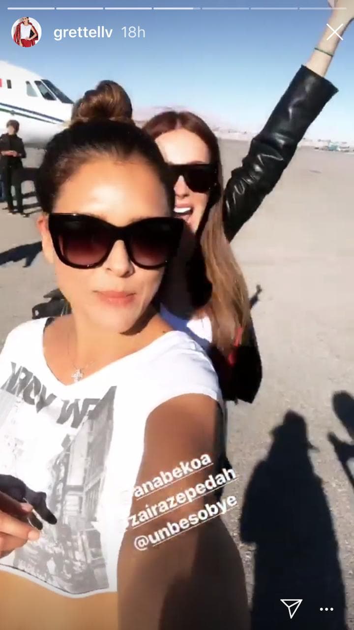 Mientras Grettell está en Las Vegas, una revista mexicana publicó, sin base alguna, que su novio es mantenido por ella.