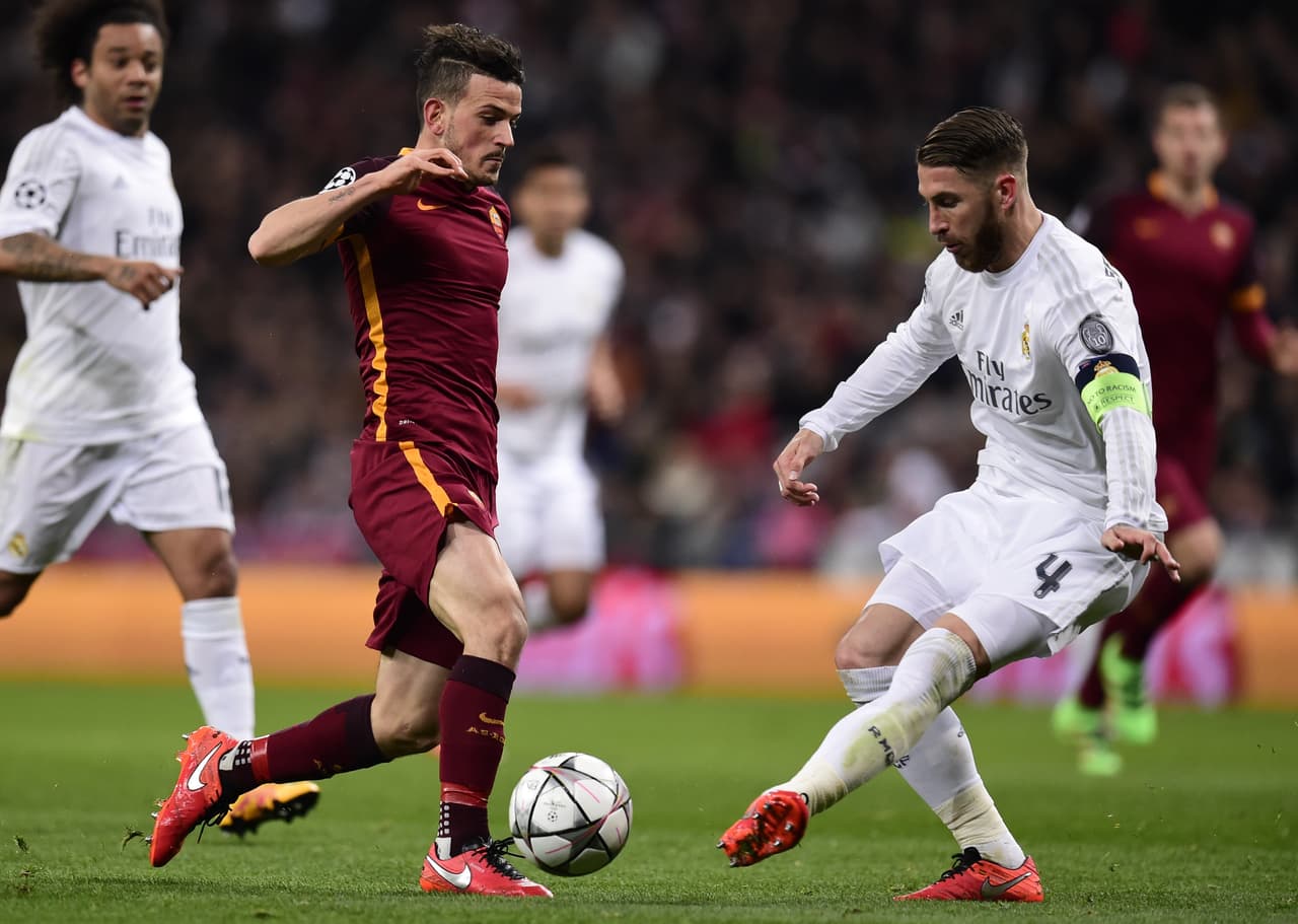 Alessandro Florenzi tuvo una de las llegadas más claras del equipo romano en un mano a mano contra Keylor Navas donde el arquero centroamericano tapó el remate del talentoso lateral italiano.