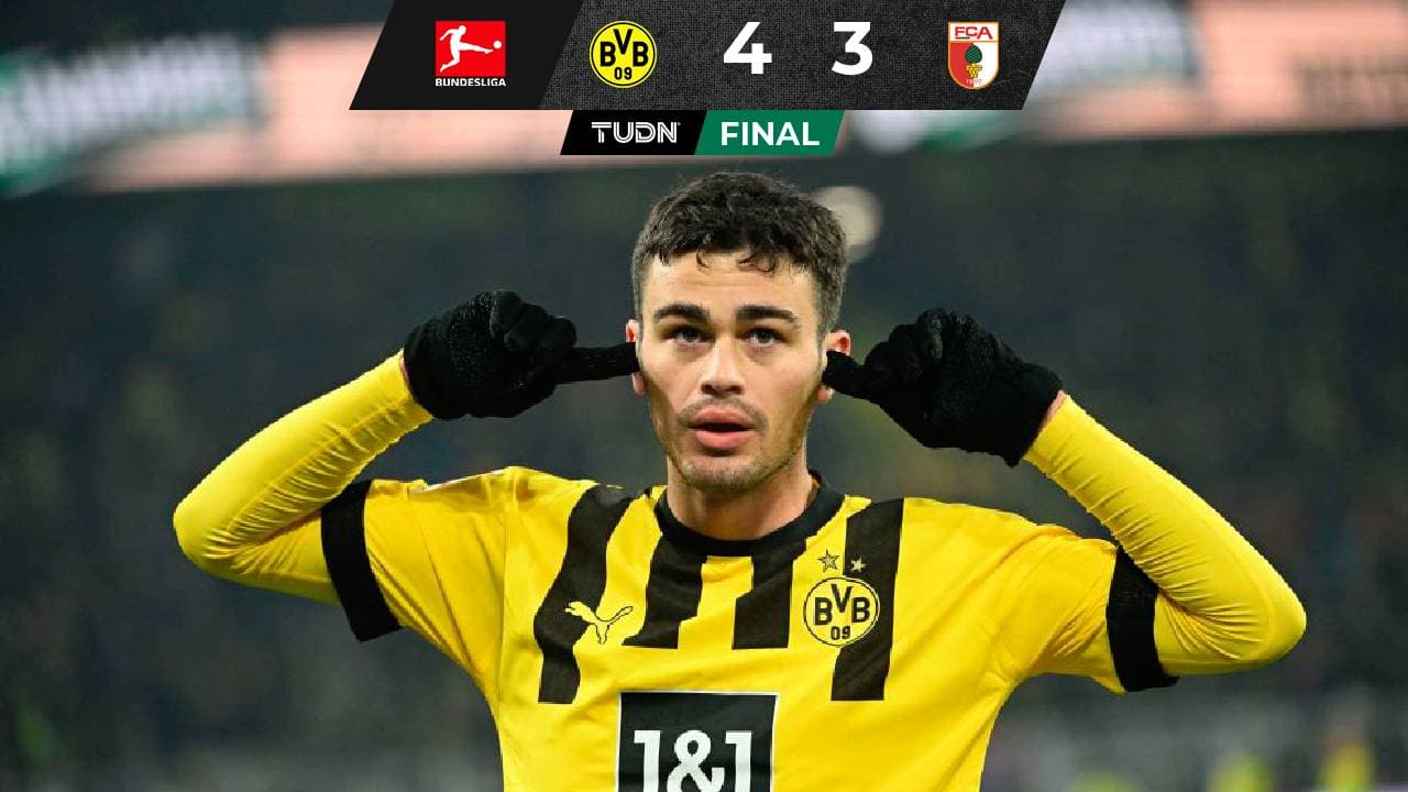 Gio Reyna, con un golazo, le dio al triunfo al Dortmund en la Bundesliga