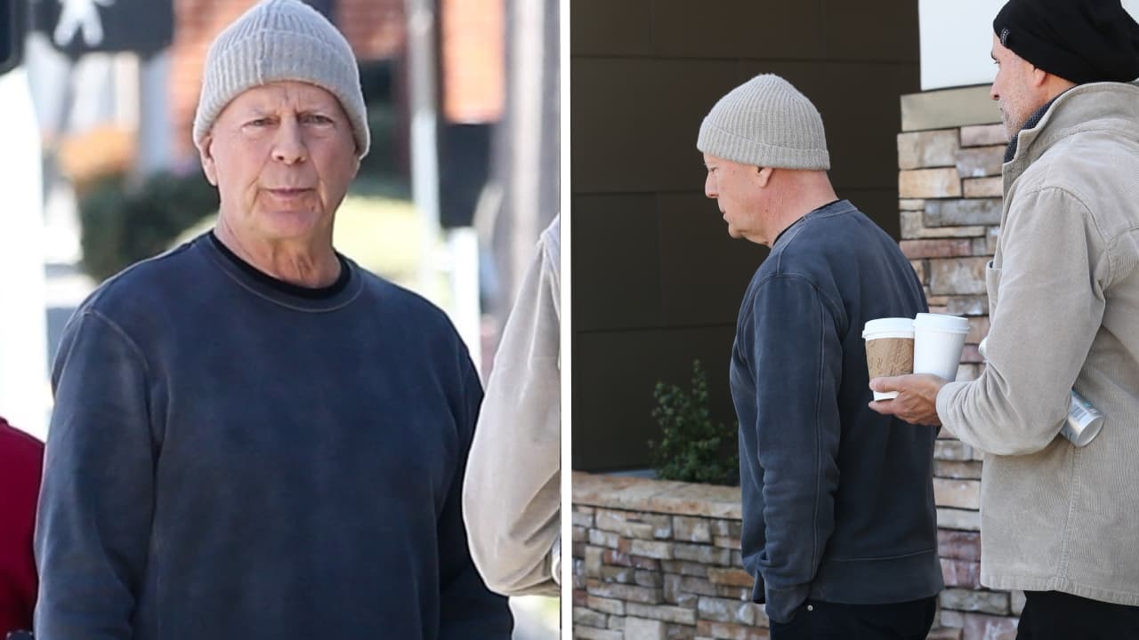 En fotos: captan a Bruce Willis por primera vez tras diagnóstico de demencia frontotemporal