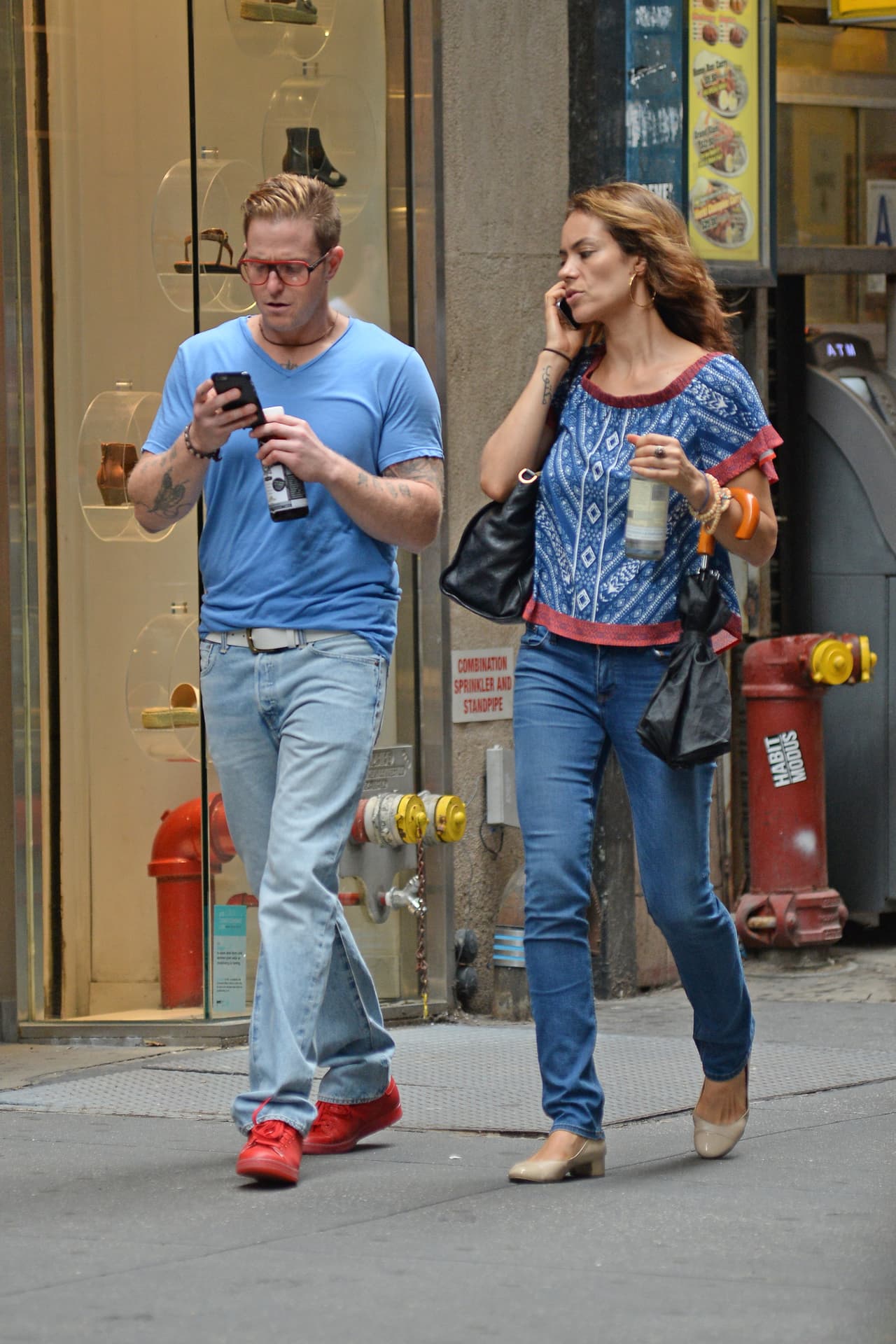 Ahora Cameron disfruta de las calles de Nueva York.