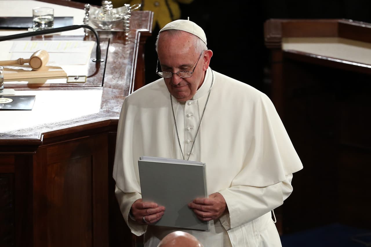 Al final de su discurso, el sumo Pontífice pidió rezar por los niños y concluyó con un "Que Dios bendiga a América".