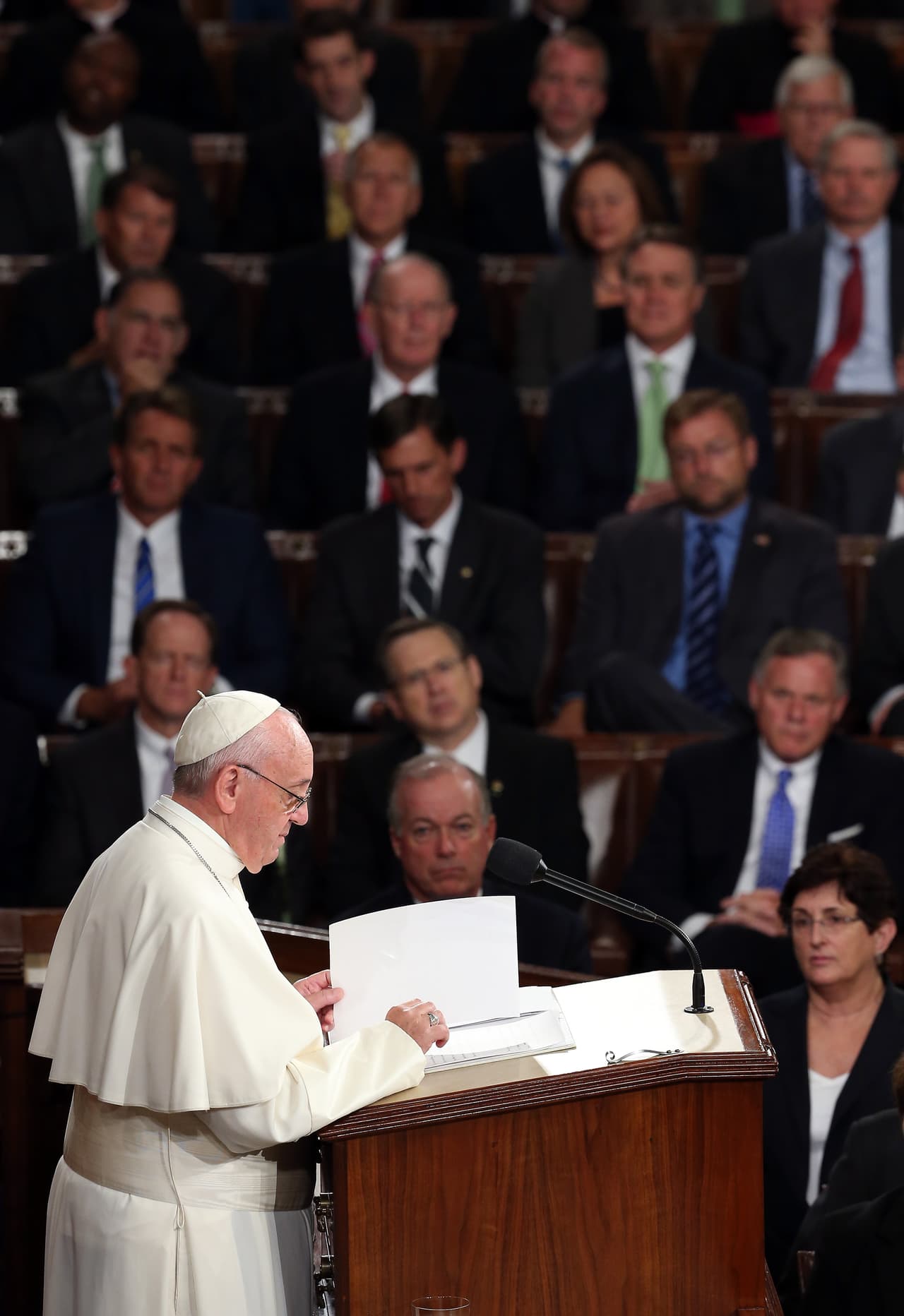 Jorge Mario Bergoglio, nombre real del Papa, habló de religión pero, sobre todo, de problemas mundiales y cambios necesarios en su opinión.