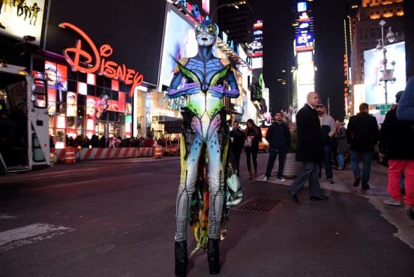 Se trata del disfraz de la modelo Heidi Klum, que nuevamente demostró por qué es la reina de esta fiesta.