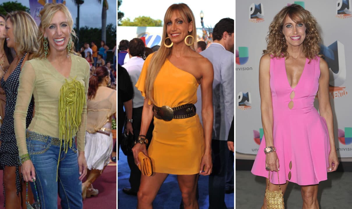 Una de las personalidades que m谩s se ha transformado y renovado en sus looks es Lili Estefan, ve谩moslo a帽o por a帽o.