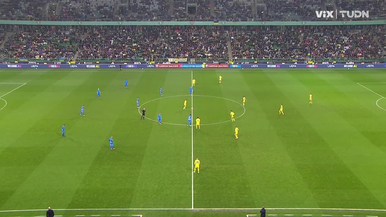 ¡Arranca la transmisión! Ucrania vs. Islandia por el boleto al repechaje